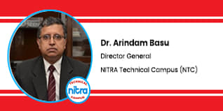 Nitra Technical Campus, Ghaziabad, Director General: Dr. Arindam Basu Interview